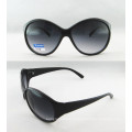 Óculos de sol de acetato e metal de moda P01038